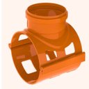 Ver imagem 1 de Selim Coletor Esgoto C/ Trava 90° Dn150x100 Corr Plastik