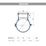 Selim Coletor Esgoto C/ Trava 90° Dn150x100 Corr Plastik - 3