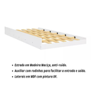 Ver imagem 6 de Treliche Beliche com Cama Auxiliar Reforçada Pérola Fênix