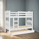 Ver imagem 1 de Treliche Beliche com Cama Auxiliar Reforçada Pérola Fênix