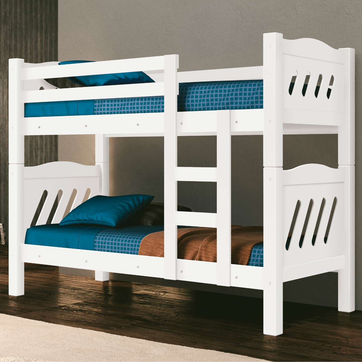 Treliche Beliche com Cama Auxiliar Reforçada Pérola Fênix - 2