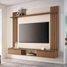 Painel Home Suspenso Solus Tv até 70 Polegadas Castanho/off White - 2