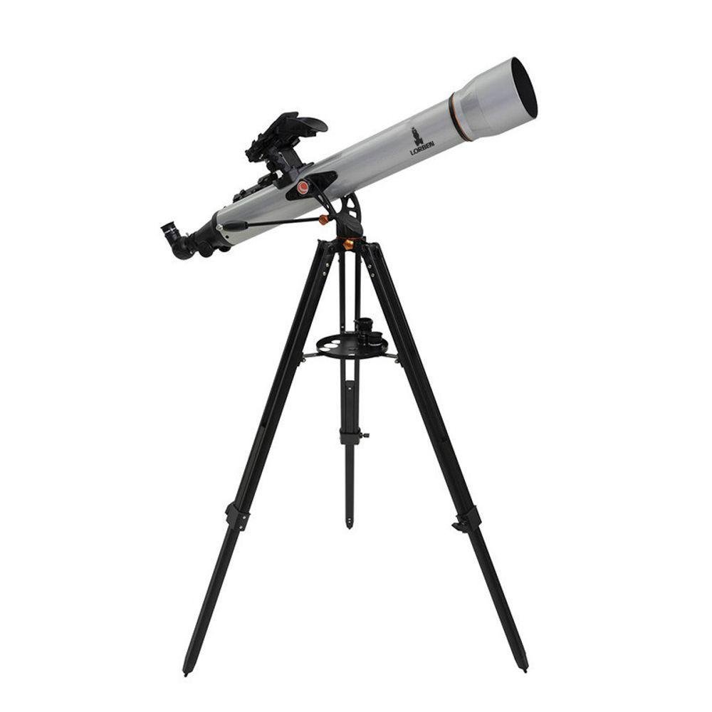 Telescópio Refrator Lorben Smartphone 80mm F/11 900mm Lente Barlow com Tripé - 11