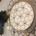 Ver imagem 3 de Prato Em Cerâmica Coleção Colmeia Cerâmica Luiz Salvador - Unidade Sobremesa