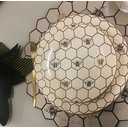 Ver imagem 2 de Prato Em Cerâmica Coleção Colmeia Cerâmica Luiz Salvador - Unidade Sobremesa