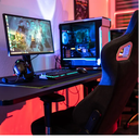 Ver imagem 2 de Cadeira de Escritório Gamer Ergonômica Reclinável Vermelho