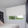 Persiana Cortina Rolo Tecido Blackout Liso Branco 1,40m X 1,40m - Sala Quarto Escritório - Blecaute - 3