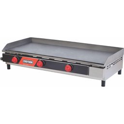 Chapa a Gás Queimador Gaveta 100x40 Fg10 Croydon Chapa para Lanches 100x40 - 1