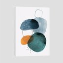 Ver imagem 1 de Quadro Forma V Tela No Chassi 45X30Cm