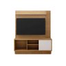 Estante Home Tv até 42 Pol Nicho Porta 150x175cm Natural - 2