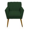 Kit 2 Poltronas Decorativa Cecília - Verde - 3