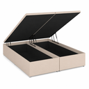 Ver imagem 2 de Base Bau Bipartida para Cama Queen 158x198cm Bege Ortobom