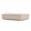 Ver imagem 3 de Base Bau Bipartida para Cama Queen 158x198cm Bege Ortobom