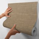 Ver imagem 1 de Kit 10 Metros - Papel de Parede Adesivo Decorativo Efeito Linho Minimalista