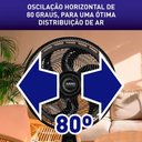 Ver imagem 7 de Ventilador de Mesa e Parede Ve60 Arno 2 em 1 X-treme 140w 220v