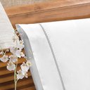 Ver imagem 2 de Jogo de Lençol Casal Classic 180 Fios 4 Peças - Branco