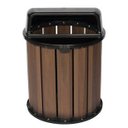 Ver imagem 1 de Lixeira Ibiara 50cm Preta - 67l