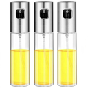 Ver imagem 1 de Kit 3 Porta Azeite Spray Galheteiro Dosador Aço Inox 100ml