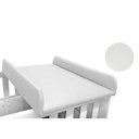 Ver imagem 4 de Trocador Portátil para Berço em Corino Branco Phoenix Baby Macio Higiênico Conforto Infantil Enxoval