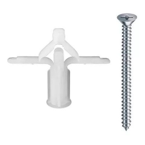 Bucha Drywall Fly 3 Gesso Kit 25 Parafusos Philips com Bucha