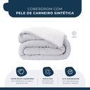 Ver mais imagens de Coberdron Edredom Solteiro D. Face Sherpa Mantinha Cinza