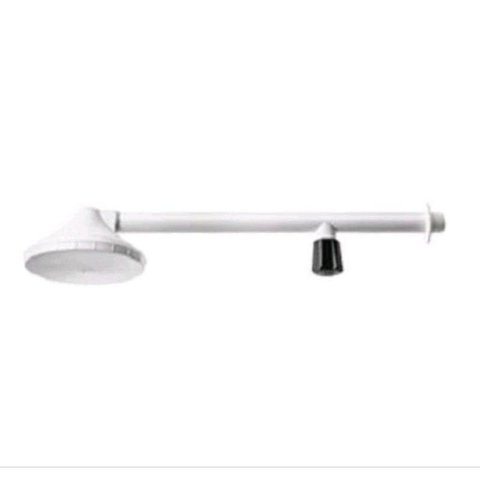 Ducha Fria 4" Branco com Registro com Haste Granel