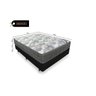 Base Box Casal Suede Preto Com Colchão de Molas - Ortobom ISO Superpocket - 4