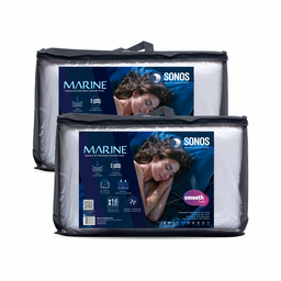 Kit 2 Travesseiros Marine Alto Sonos 16cm - 1