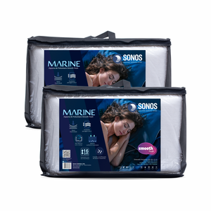 Kit 2 Travesseiros Marine Alto Sonos 16cm
