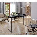Ver imagem 2 de Mesa de Escritório Home Office 90cm Bela - Preto Móblis