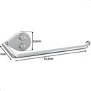 Ver imagem 6 de Porta Papel Higiênico de Parede Cromado F.arm