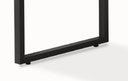 Ver imagem 4 de Mesa de Estudo Home Office Estilo Industrial Canela/preto