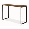 Mesa de Estudo Home Office Estilo Industrial Canela/preto - 1