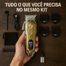 Super Kit Maquina Cortar Cabelo Profissional sem Fio Usb - 5