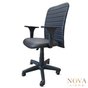 Ver imagem 3 de Cadeira Office Ergonômica Nr17 Giratória Confortável Preto