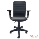 Ver imagem 2 de Cadeira Office Ergonômica Nr17 Giratória Confortável Preto