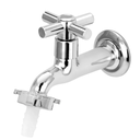 Ver imagem 1 de Torneira Para Jardim Tanque Alavanca Metal Cromada 1130 C31:Prateado