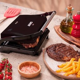 Grill Elétrico Compact Arno Gpto Antiaderente 850w 220v - 6