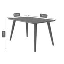 Ver imagem 3 de Sala de Jantar Completa Adele Tampo Madeirado 130x80cm e 4 Cadeiras Fernanda Carvalho/cinamomo -