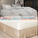 Ver imagem 4 de Saia pra Cama King Size Algodao em Ponto Palito Percal 180 Fio Luxo:avela