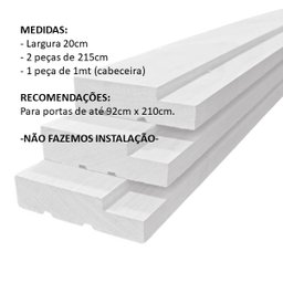 BATENTE TAUARI NATURAL COM REBAIXO 215X20X3CM - 4