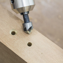 Ver imagem 3 de Jogo de Escareador 5 Pontas para Metal Madeira e Pvc 5 Peças Haste 1/4 Pol Chanfrador de Furos Furad