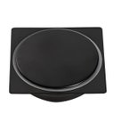 Ver imagem 1 de Ralo Click Quadrado 10 Cm Preto Fosco