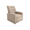 Ver imagem 2 de Poltrona Reclinável Classic Suede Bege B251 - Matrix