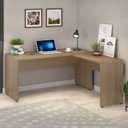 Ver imagem 1 de Mesa para Escritório em L Web30 150cm Espresso Móveis Malaga
