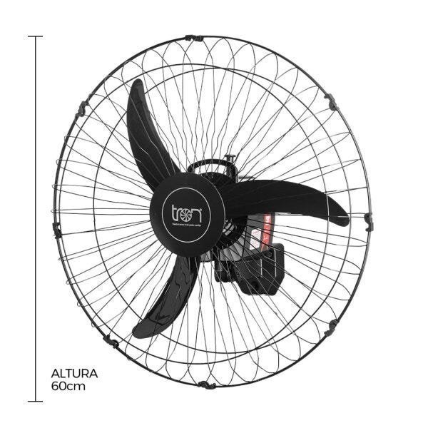 Ventilador de Parede Oscilante 60cm Bivolt Tron Ventiladores - 3