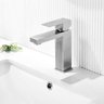 Torneira de Banheiro Lavabo Misturador Monocomando Aço Inox 304 Escovado - 2