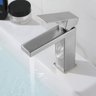Torneira de Banheiro Lavabo Misturador Monocomando Aço Inox 304 Escovado - 7
