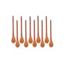 Kit 50 Peças Colher de Pau Madeira Modelos Molho 18 Cm - 1