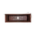 Ver imagem 4 de Vaso Floreira Jardineira Flat Polietileno 67x22x22cm Japi - Aço Corten